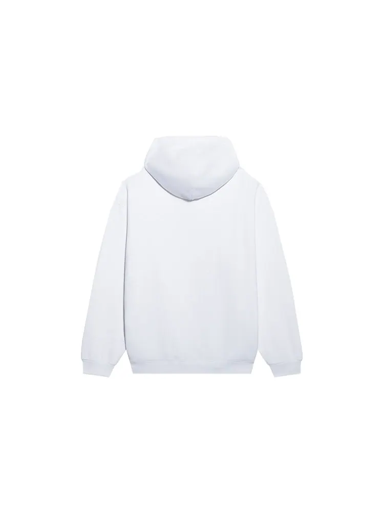 Худи Balenciaga BB Pixel Medium Fit Hoodie 'White' — изображение 2 из 6, белый