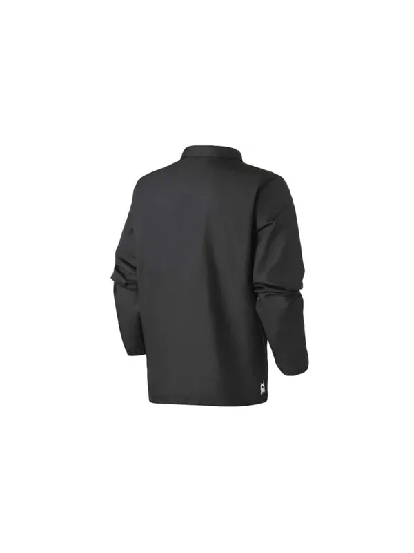 Куртка downtown casual sports lapel jacket black Puma — изображение 2 из 4, черный