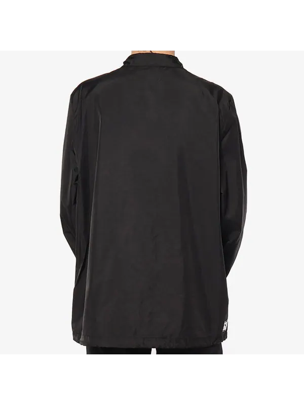 Куртка downtown casual sports lapel jacket black Puma — изображение 4 из 4, черный