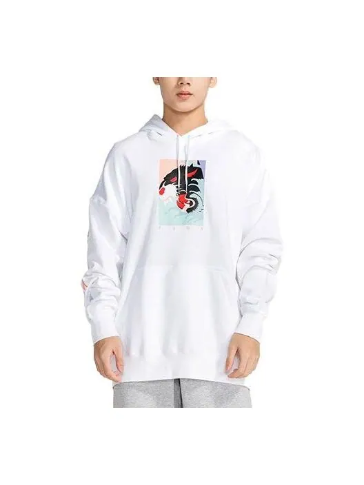 Толстовка cartoon alphabet printing white Puma — изображение 1 из 4, белый