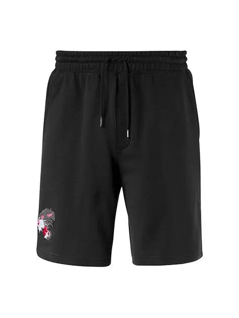 Шорты fierce cat shorts 'black' Puma — изображение 1 из 3, черный/серый