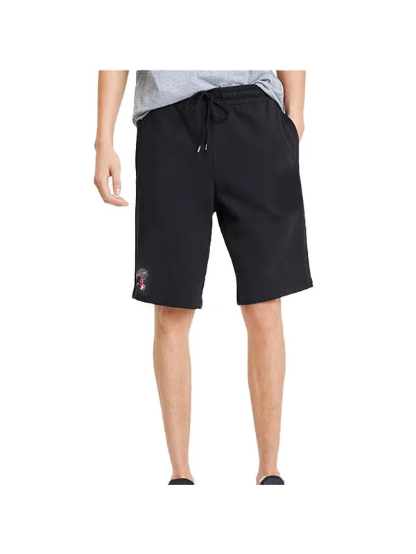 Шорты fierce cat shorts 'black' Puma — изображение 3 из 3, черный/серый