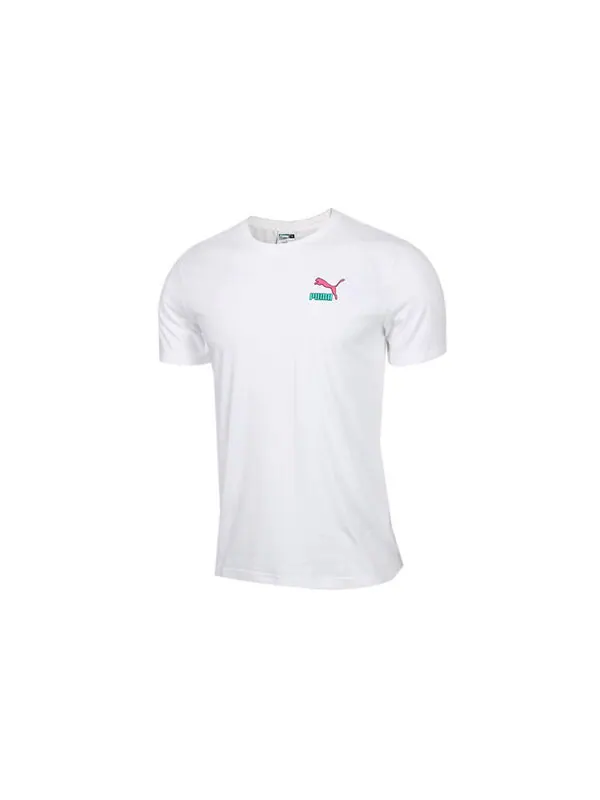 Футболка back large logo loose short sleeve white Puma — изображение 2 из 4, белый