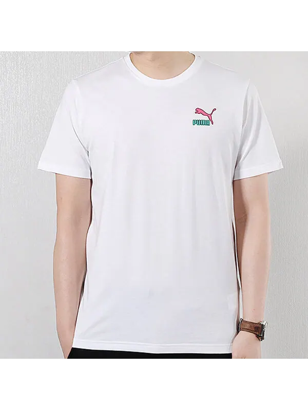 Футболка back large logo loose short sleeve white Puma — изображение 3 из 4, белый