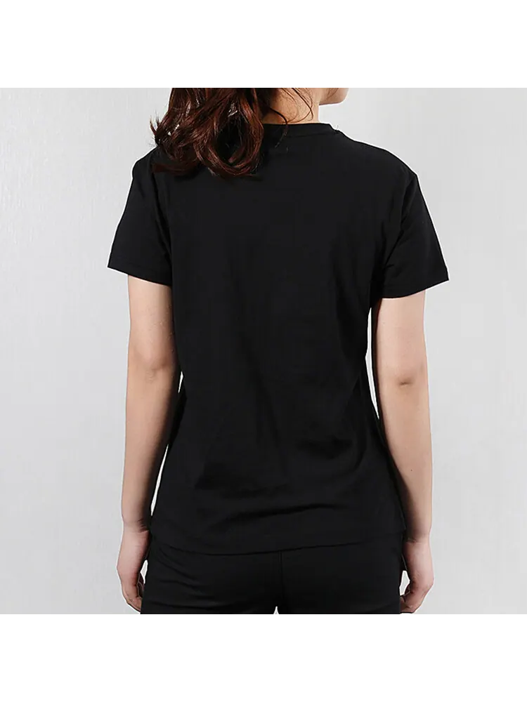 Футболка Puma Set In Sleeve Women's — изображение 6 из 7, черный золотистый