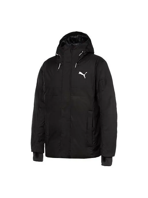 Куртка protective down jacket 'black' Puma — изображение 1 из 4, черный/белый