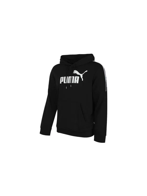 Толстовка classics t14 track pant hooded fleece black Puma — изображение 2 из 4, черный