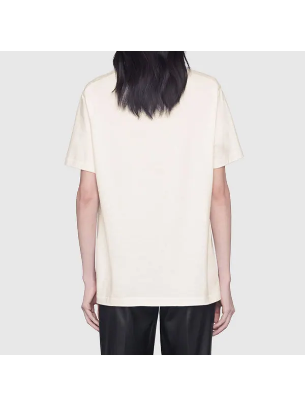 Футболка Gucci Beverly Hills Cherry T-Shirt — изображение 4 из 4, белый
