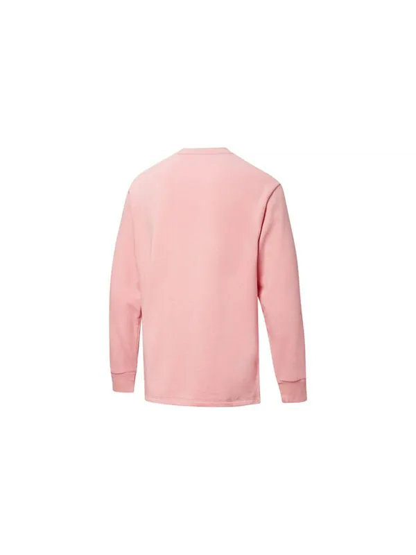 Свитер rebel bold logo sweater 'pink' Puma — изображение 2 из 2, розовый