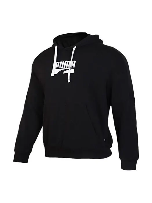Толстовка knit sports black Puma — изображение 1 из 4, черный