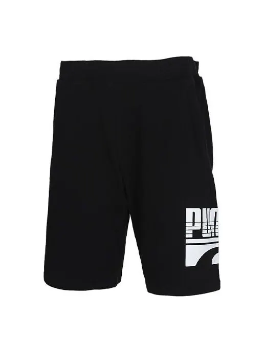 Шорты sports shorts 'black' Puma — изображение 1 из 4, черный