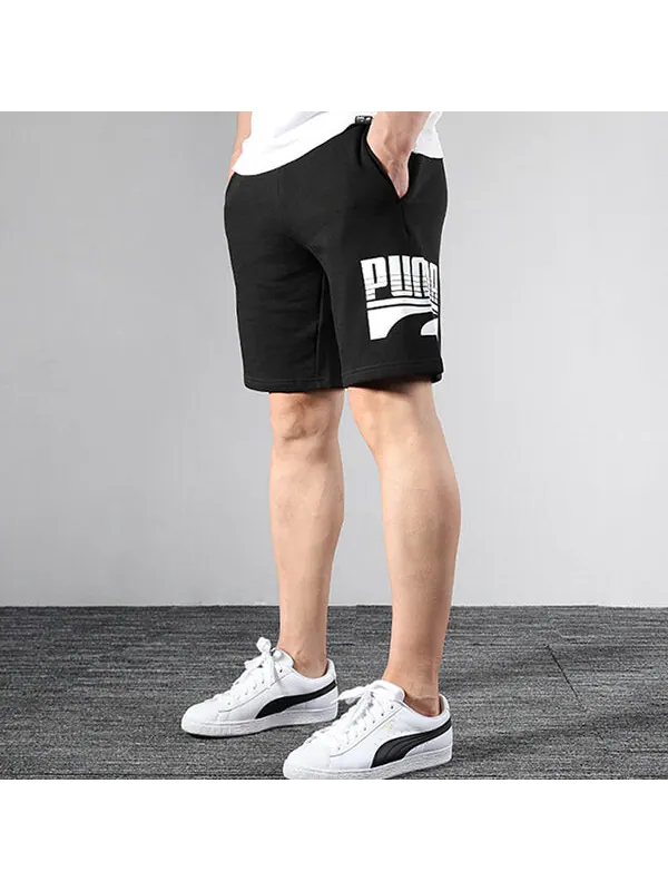 Шорты sports shorts 'black' Puma — изображение 2 из 4, черный