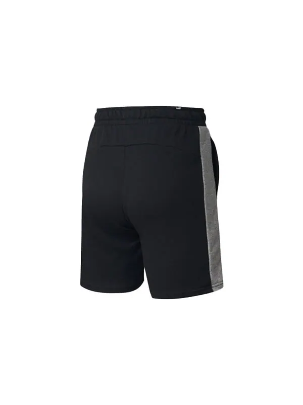 Шорты solid regular shorts 'black' Puma — изображение 2 из 2, черный