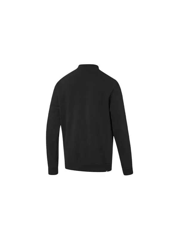 Куртка fleece active wear track jacket 'black' Puma — изображение 2 из 4, черный