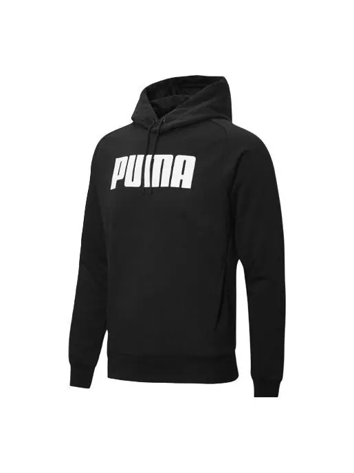 Толстовка active wear hoodie 'black' Puma — изображение 1 из 2, черный