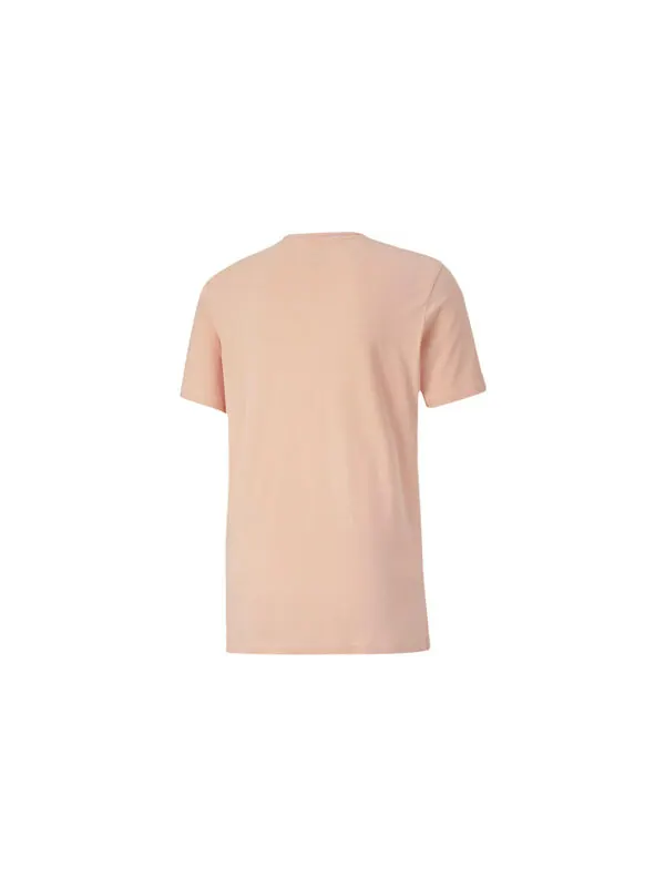 Футболка woven t-shirt 'pink' Puma — изображение 2 из 4, розовый