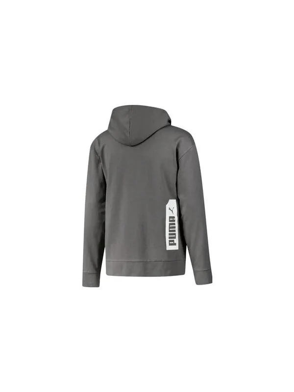 Куртка nu-tility logo jacket 'grey' Puma — изображение 2 из 2, серый