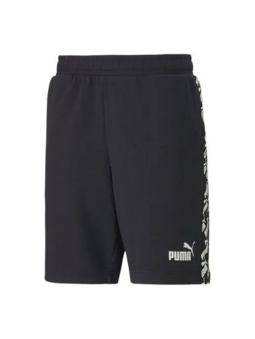 Шорты amplifier shorts 9" tr 'black' Puma — изображение 1 из 4, черный/белый