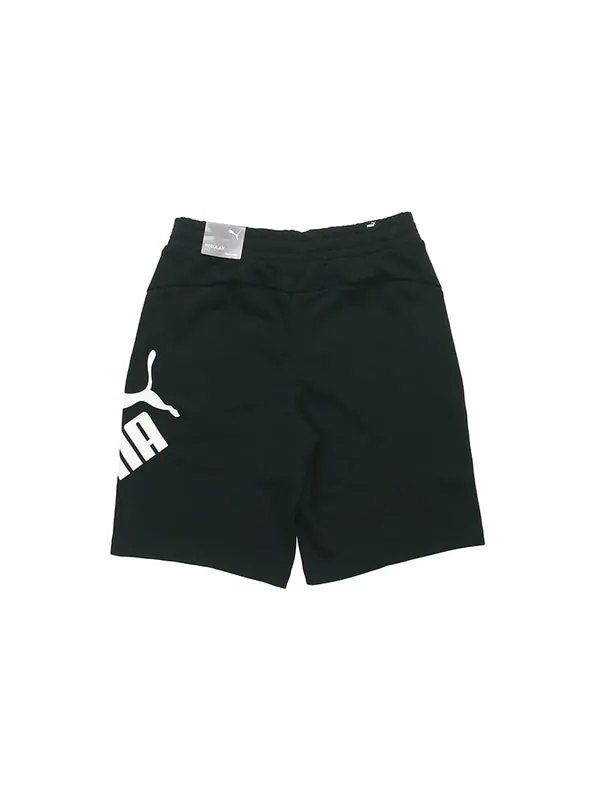 Шорты sport style sweat shorts 'black' Puma — изображение 2 из 4, черный/белый