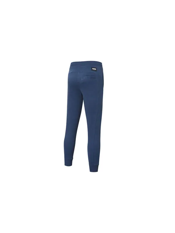 Брюки athletics sweatpants 'blue' Puma — изображение 2 из 2, синий/белый/красный