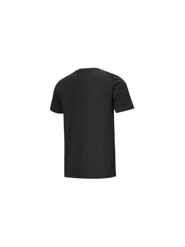 Футболка summer graphic alphabet large logo printing short sleeve black Puma — изображение 2 из 2, черный