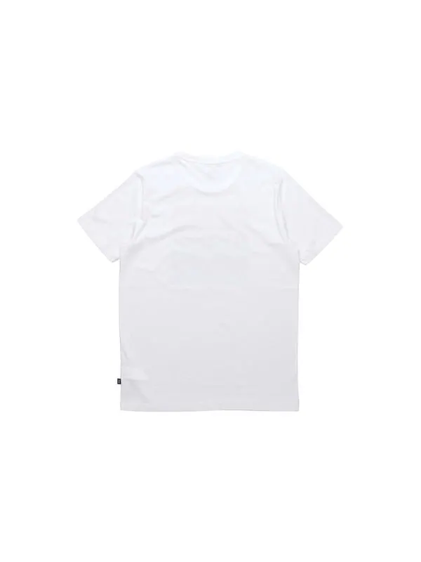Футболка summer graphic alphabet large logo printing short sleeve white Puma — изображение 2 из 2, белый