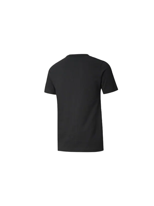 Футболка classics round neck short sleeve couple style black Puma — изображение 2 из 2, черный
