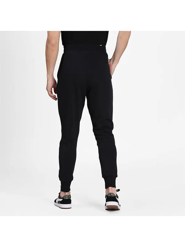 Брюки rebel camo aop sweatpants 'black' Puma — изображение 4 из 4, черный/белый