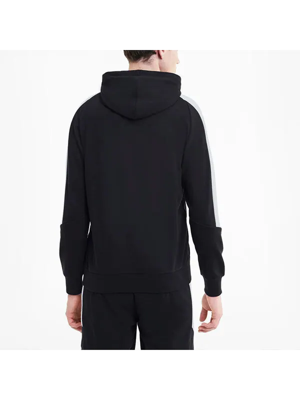 Толстовка modern logo printing contrasting colors sports black Puma — изображение 3 из 3, черный