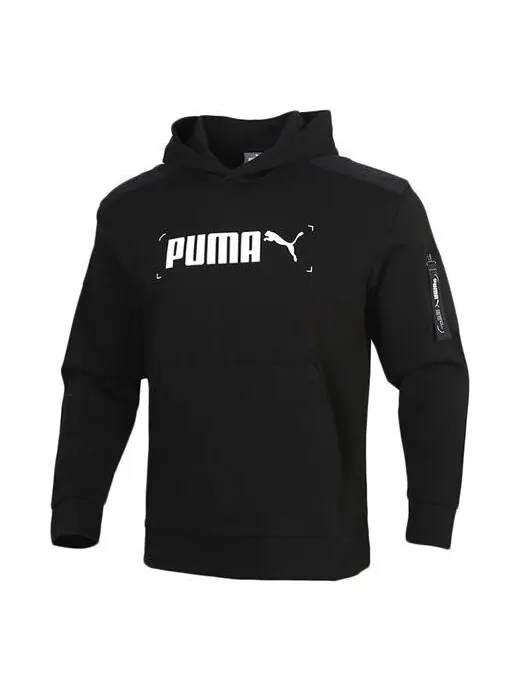Толстовка nu-tility casual black Puma — изображение 1 из 4, черный