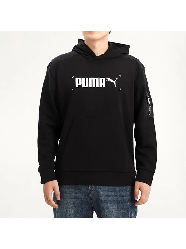 Толстовка nu-tility casual black Puma — изображение 3 из 4, черный