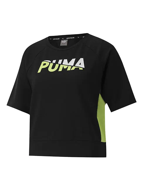 Футболка morden sports short sleeve black Puma — изображение 1 из 2, черный