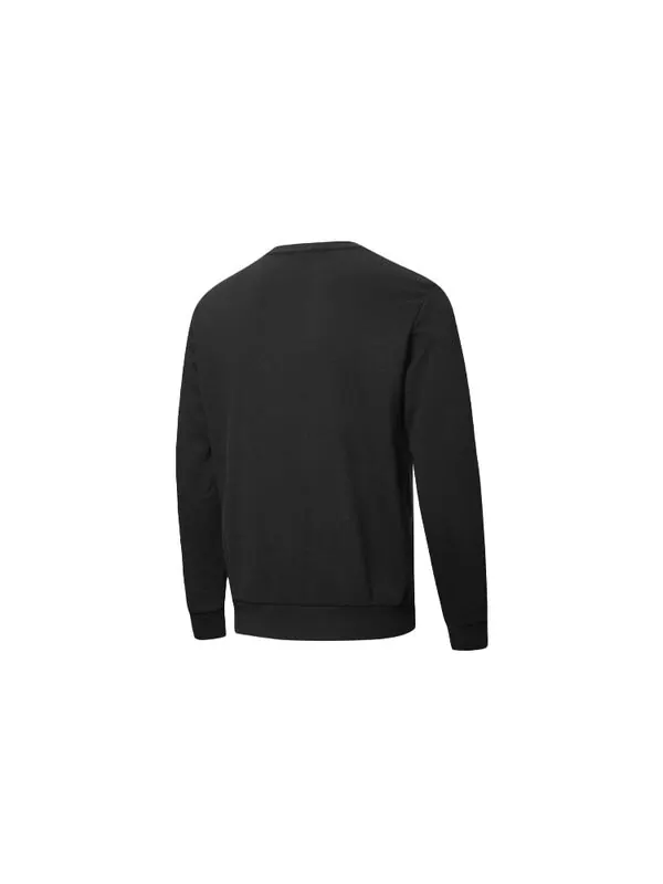 Свитер holiday pack crewneck sweatshirt 'black yellow white' Puma — изображение 2 из 2, черный/желтый/белый