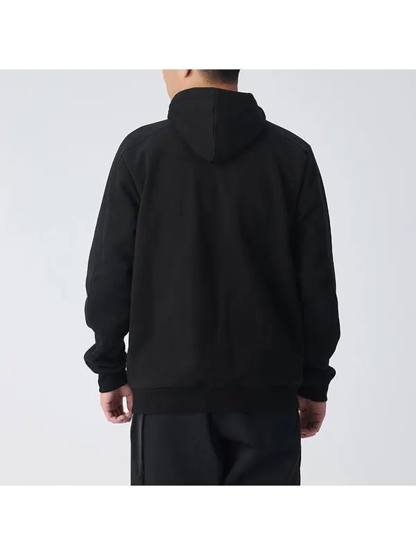 Куртка athletics hooded sports jacket black Puma — изображение 4 из 4, черный