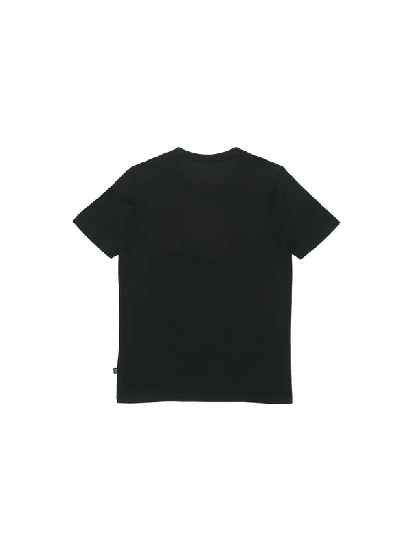 Футболка bronzing large logo printing short sleeve black Puma — изображение 2 из 4, черный