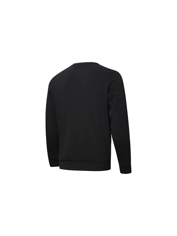 Толстовка casual round neck black Puma — изображение 2 из 4, черный