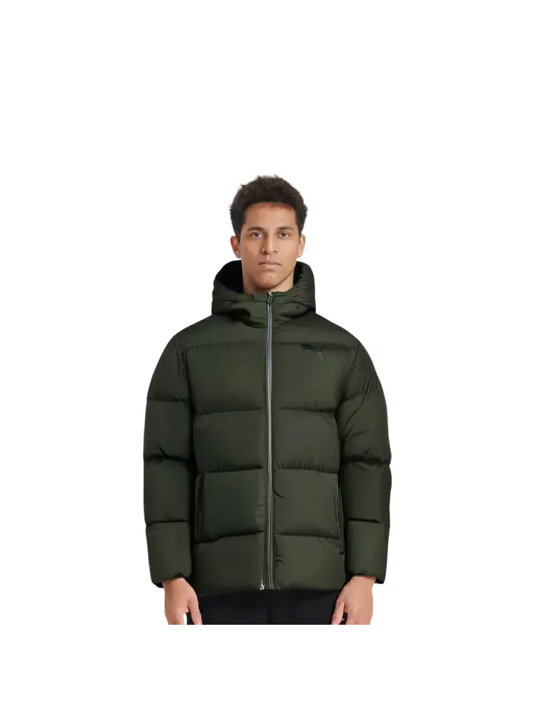 Пуховик мужской Puma Jasper — изображение 4 из 4, оливковый