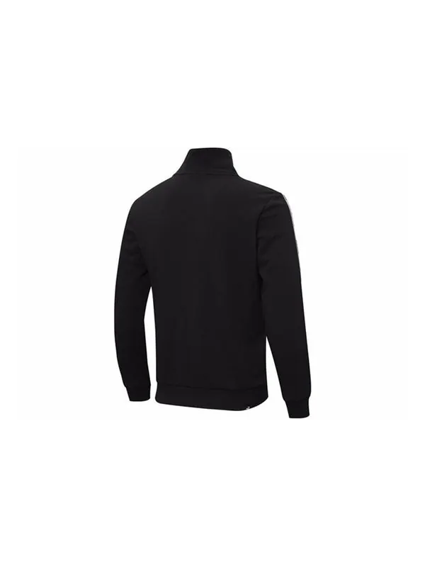 Куртка full-zip jacket 'black white' Puma — изображение 2 из 4, черный/белый