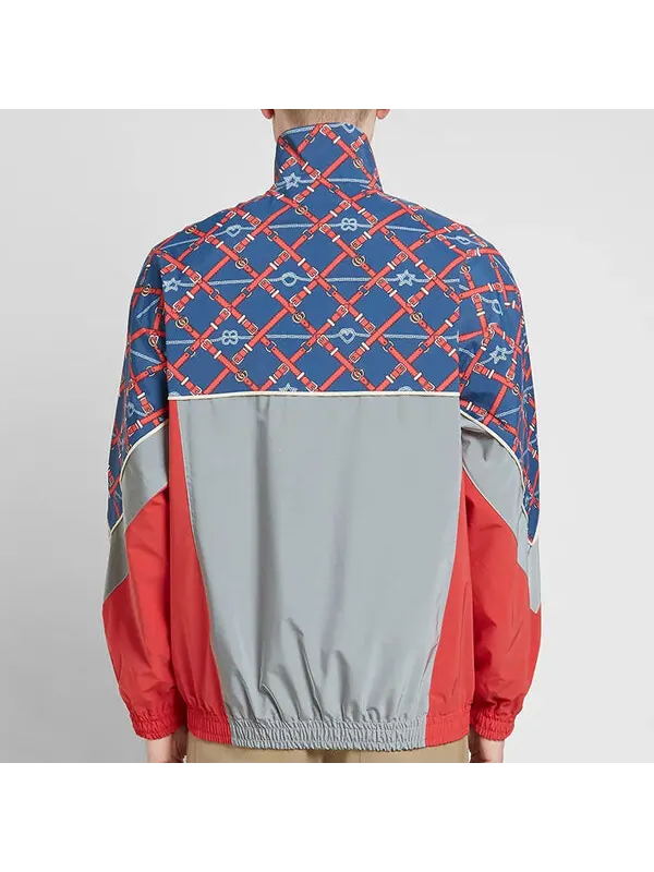 Куртка Gucci Retro Mosaic Printed Reflective Sports Jacket — изображение 4 из 4, мульти