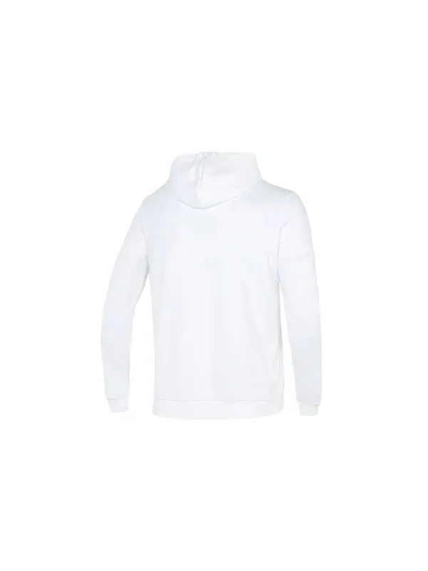 Толстовка big logo hoodie 'white black' Puma — изображение 2 из 4, белый/черный