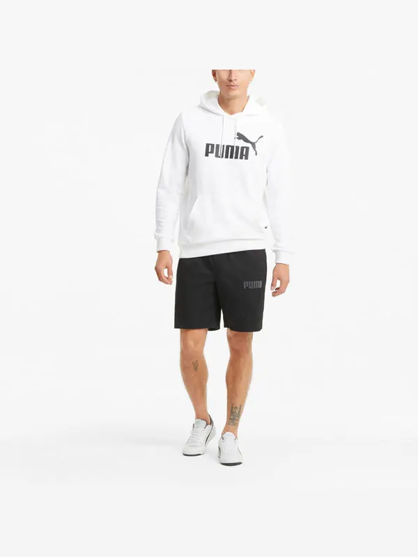 Шорты modern basics 8" shorts 'black grey' Puma — изображение 3 из 4, черный/серый