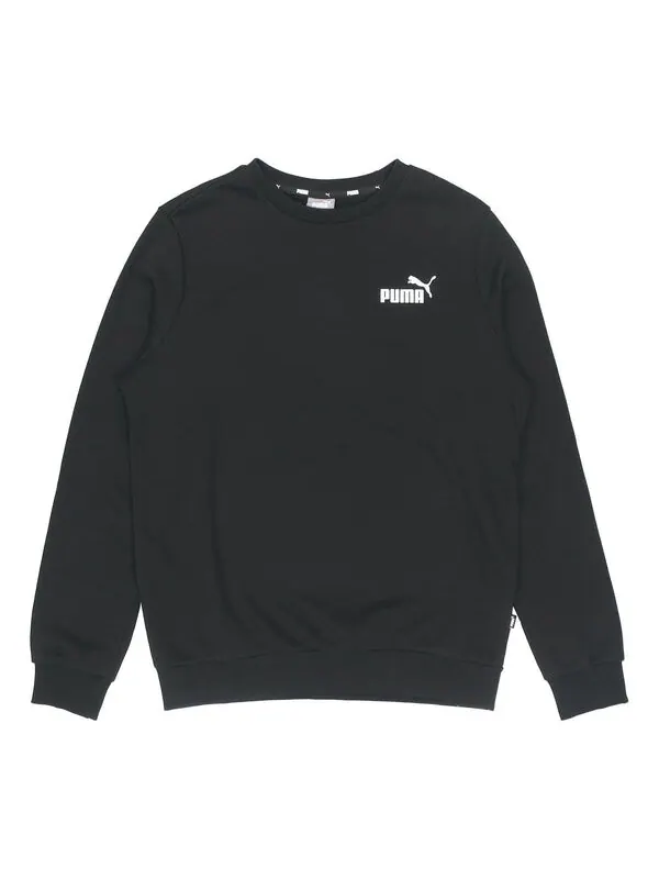 Толстовка casual sportsknitted crew neck pullover black Puma — изображение 1 из 2, черный