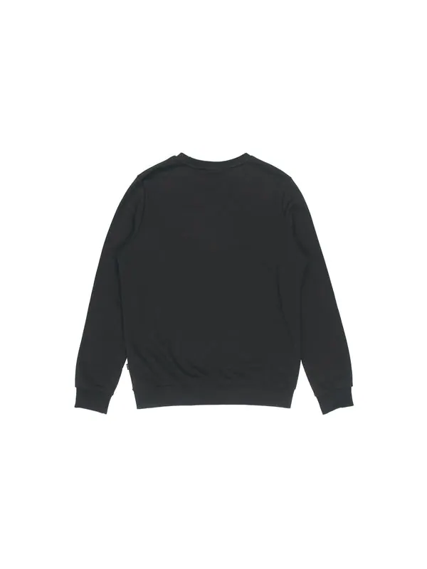 Толстовка casual sportsknitted crew neck pullover black Puma — изображение 2 из 2, черный