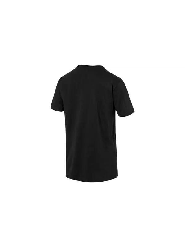 Футболка style graphic tee 'black white' Puma — изображение 2 из 2, черный/белый