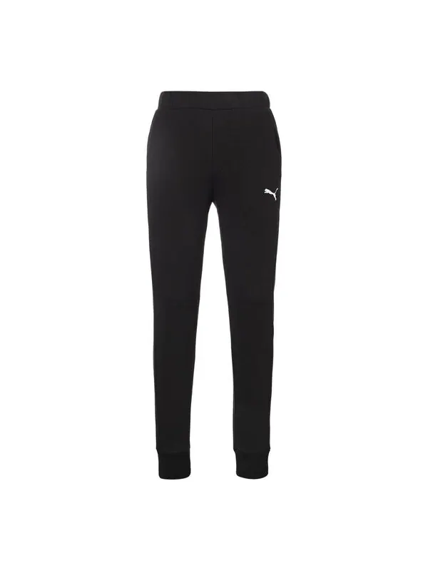 Брюки essentials sweat tracksuit pant 'black white' Puma — 1