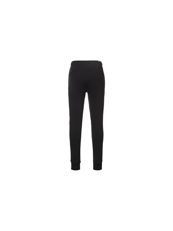 Брюки essentials sweat tracksuit pant 'black white' Puma — 2