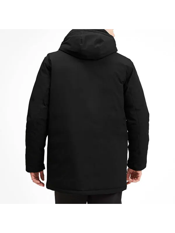 Куртка epoch storm down jacket 'black grey' Puma — изображение 4 из 4, черный/серый