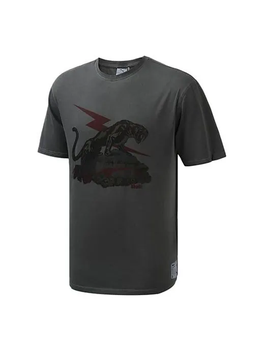 Футболка x rhude tee black round neck short sleeve black Puma — изображение 1 из 2, черный