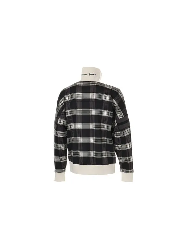 Куртка x rhude xtg aop tra multi sp wup knit jacket 'white brown' Puma — изображение 2 из 2, белый/коричневый
