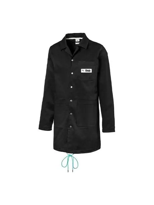 Куртка x rhude coat 'black white' Puma — изображение 1 из 4, черный/белый